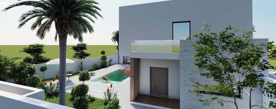 Immobilier neuf à Djerba proche plage - Réf P 530:: Agence immobilière ...