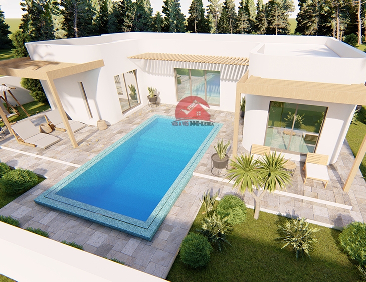 Vente sur plan en zone urbaine Djerba - Réf P552