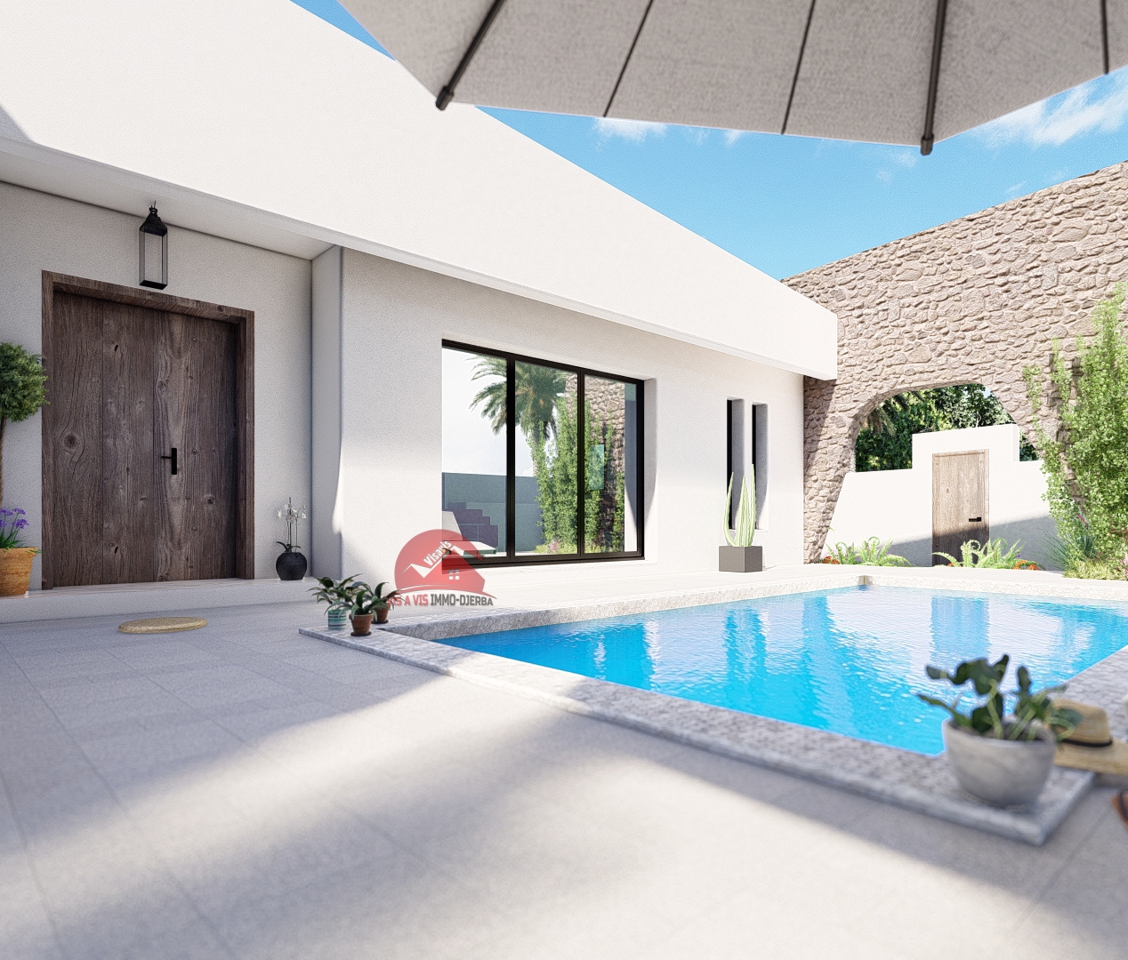 Projet clé en main à vendre à Djerba Houmt Souk - Réf P568