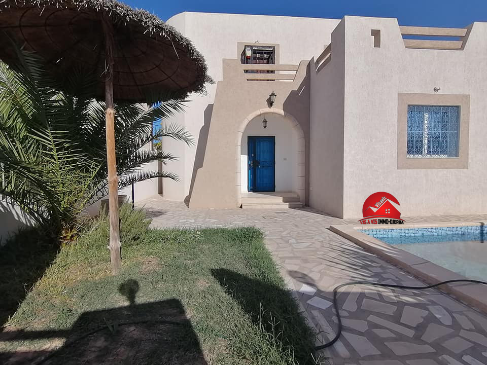 Location de vacances de villa avec piscine à Midoun -  Réf L658