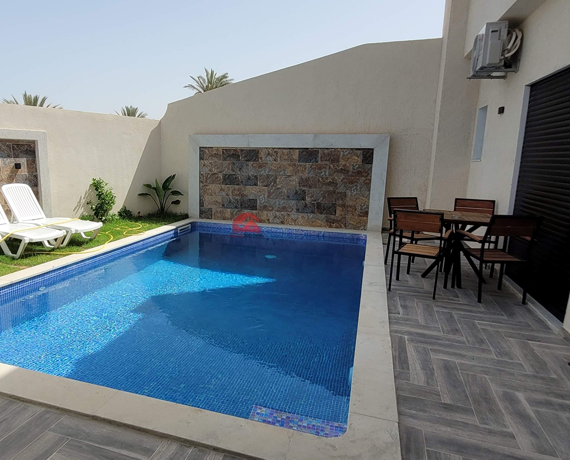 Vente villa neuve proche plage Djerba - Réf V586