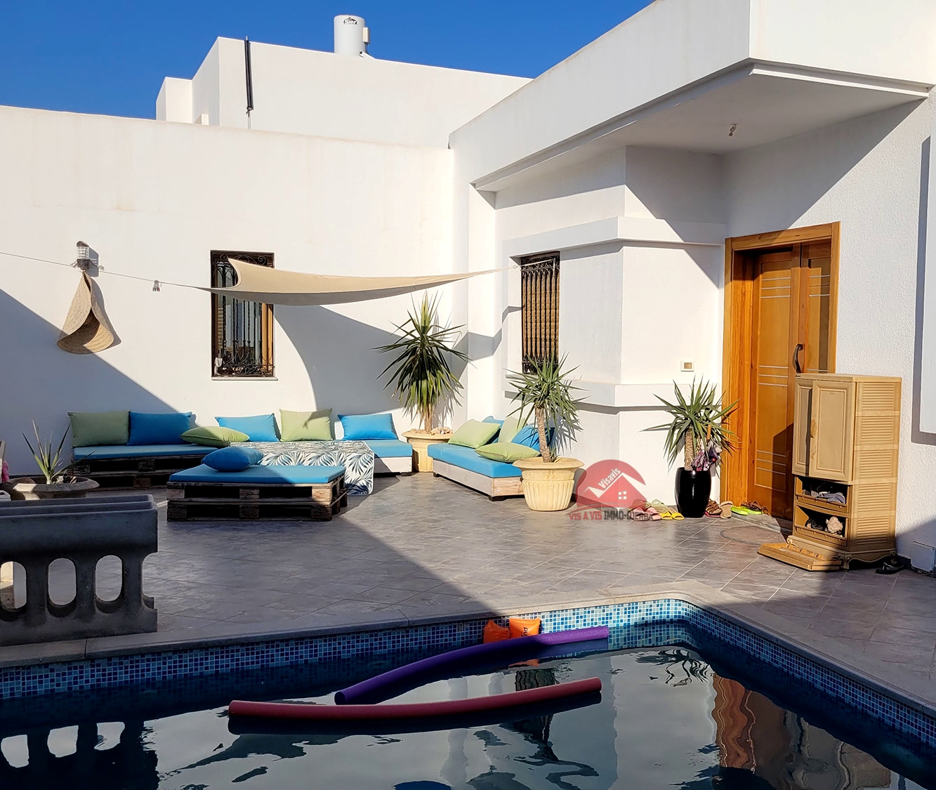 Location annuelle avec piscine privée à Djerba - Réf L683