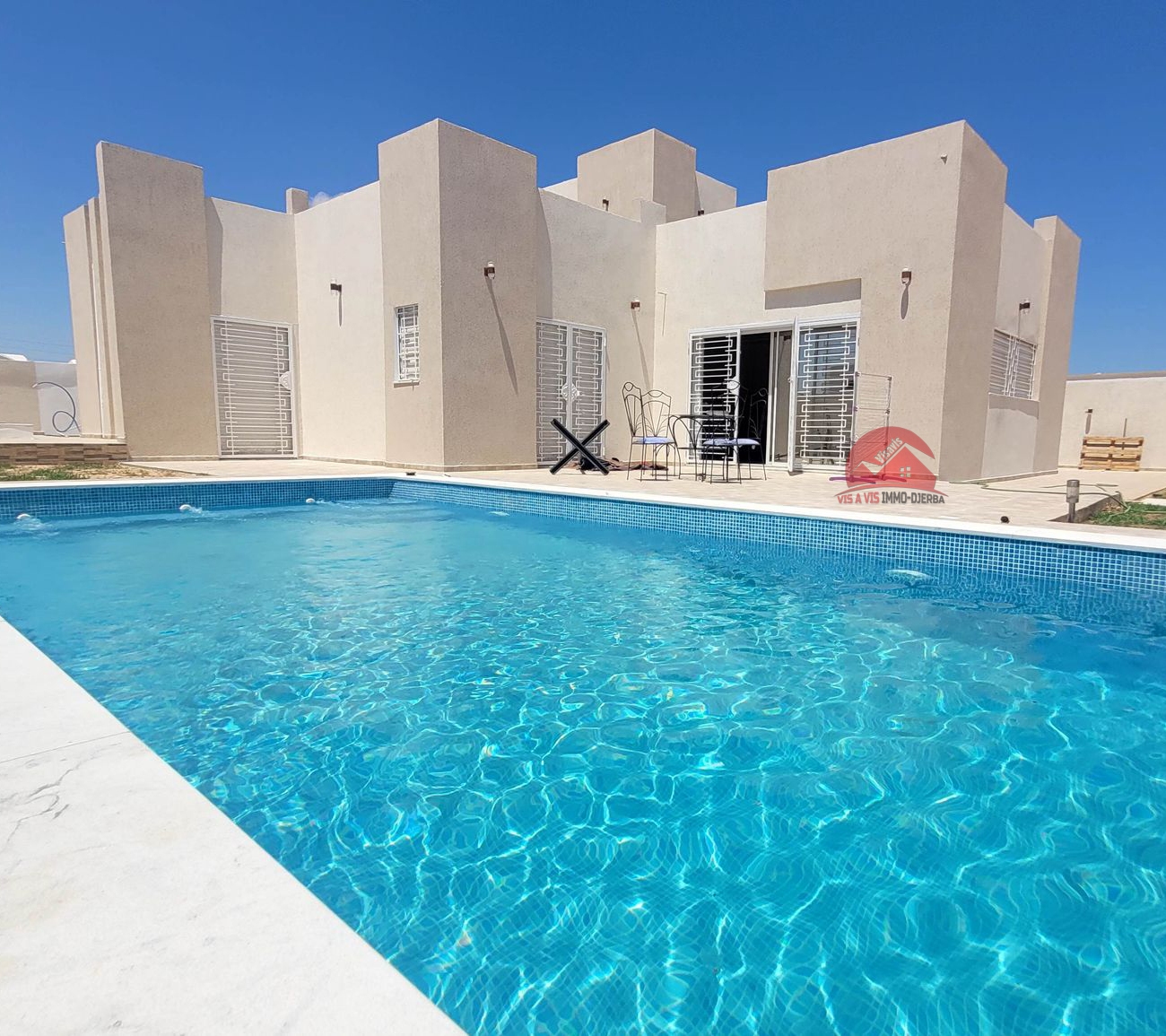 Location annuelle villa avec piscine à Midoun Djerba - Réf L686