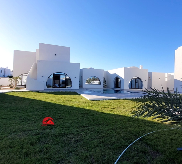 Location grande villa avec piscine à Houmt Souk Djerba- Réf L698
