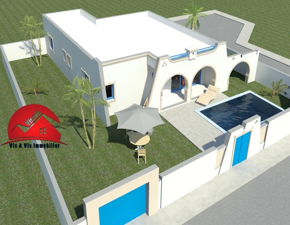 VILLA STYLE DJERBIEN - RÉF P341