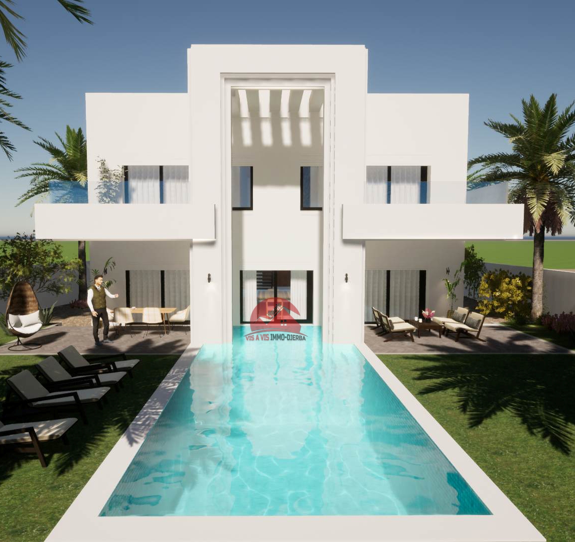 Modèle de plan à Djerba Houmt Souk  - Réf P635