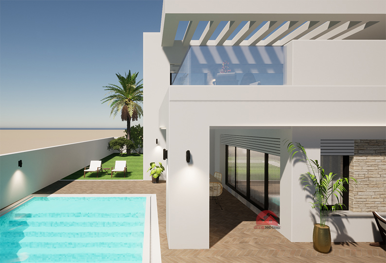 Villa neuve à vendre à la zone touristique Mezraya - Réf V640