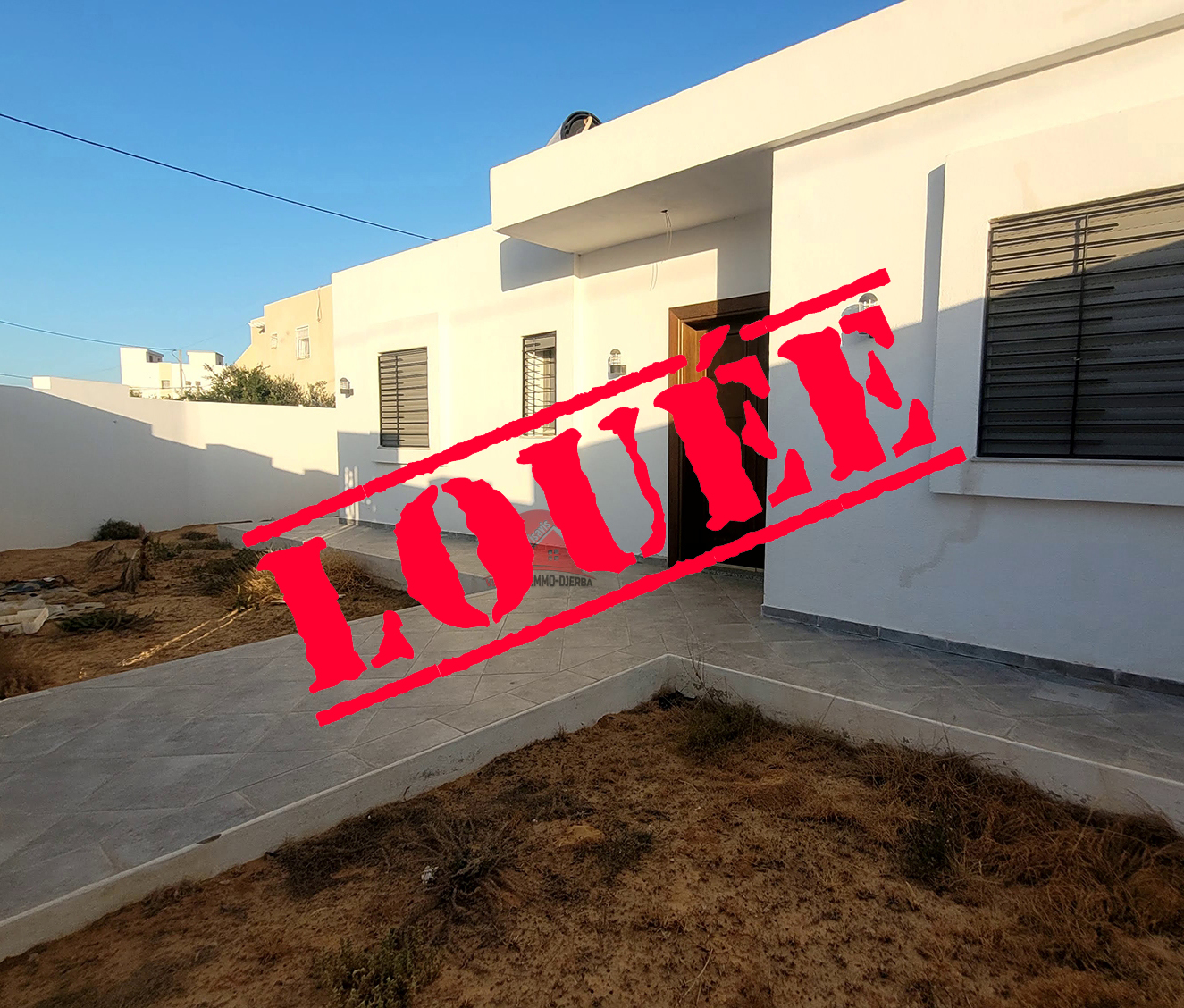 Location de villa sans meubles à Houmt Souk Djerba - Réf L721
