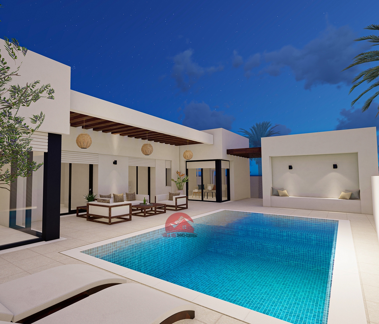 Offre de terrain et construction à Djerba Houmt Souk - Réf P653