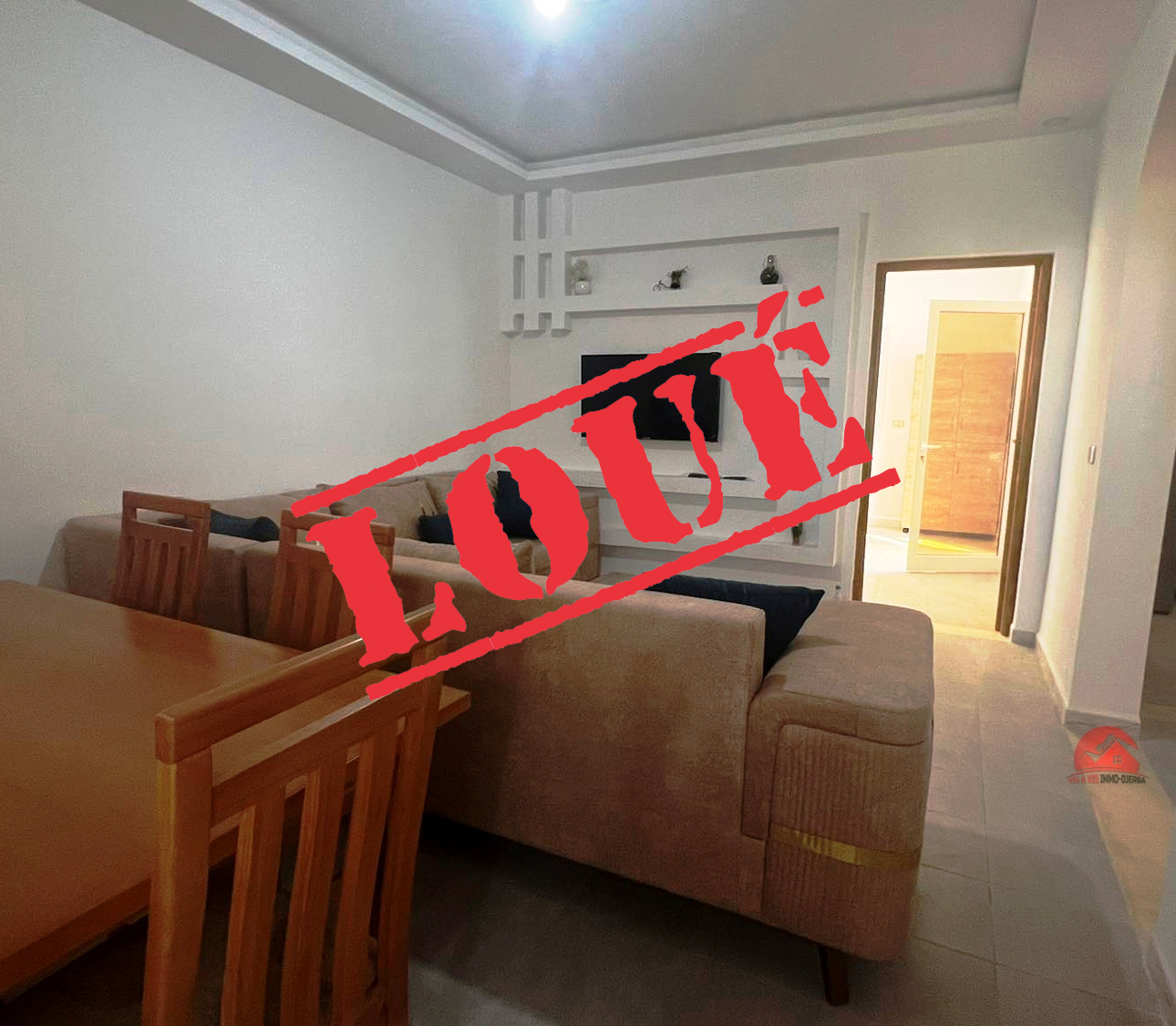 Location appartement meublé à la zone touristique - Réf L726