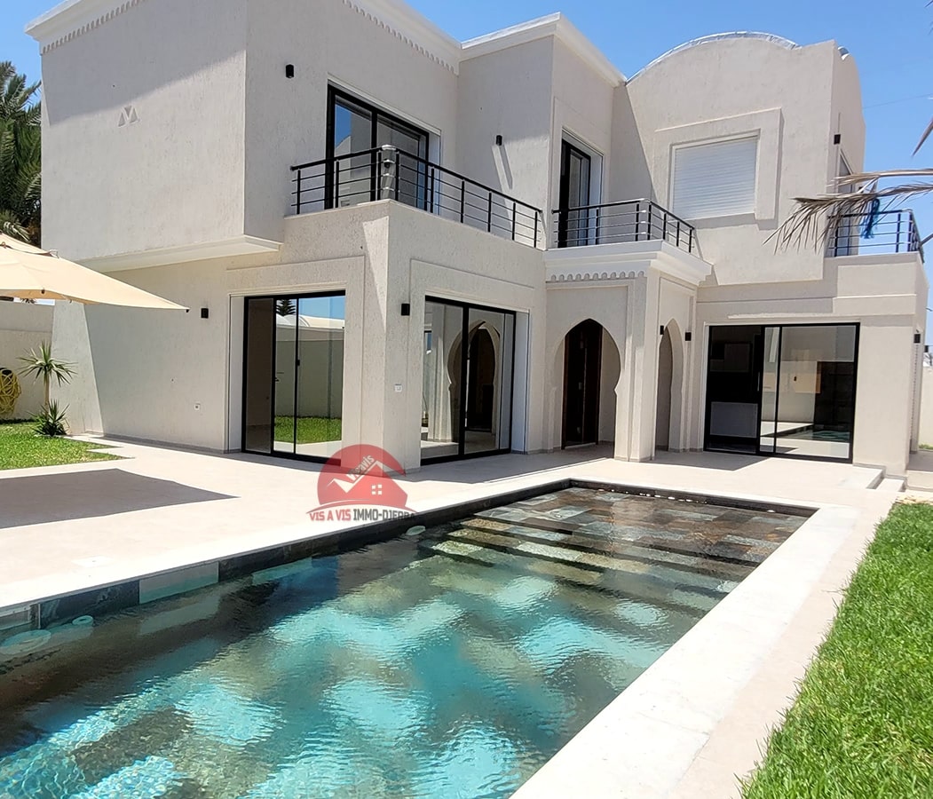  Vente Villa avec piscine à Midoun Djerba - Réf V648