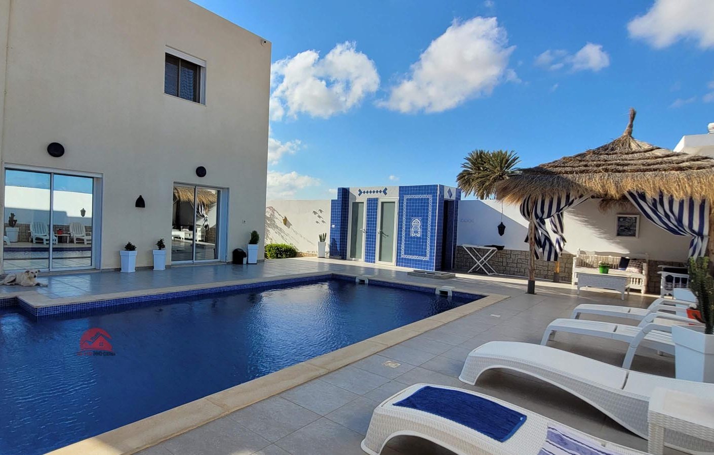 Vente villa meublée à Aghir Djerba - Réf V672