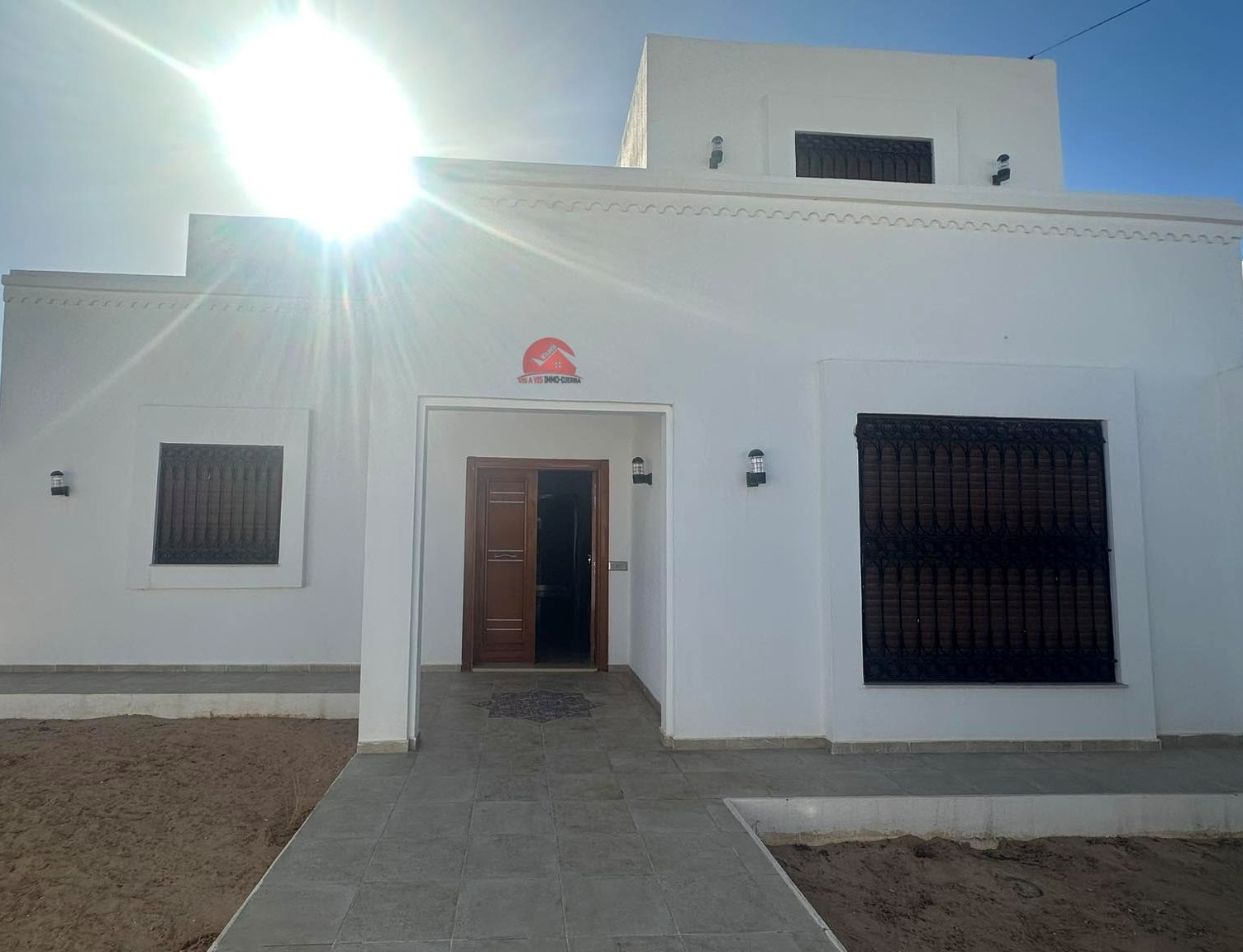 Location annuelle d'une villa sans meubles à Djerba - Réf L750