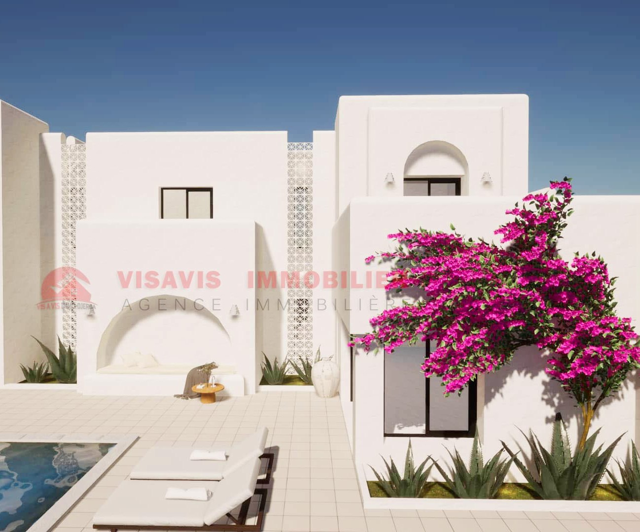 Villa à vendre - titre bleu - Zone urbaine et conformité - Réf V691