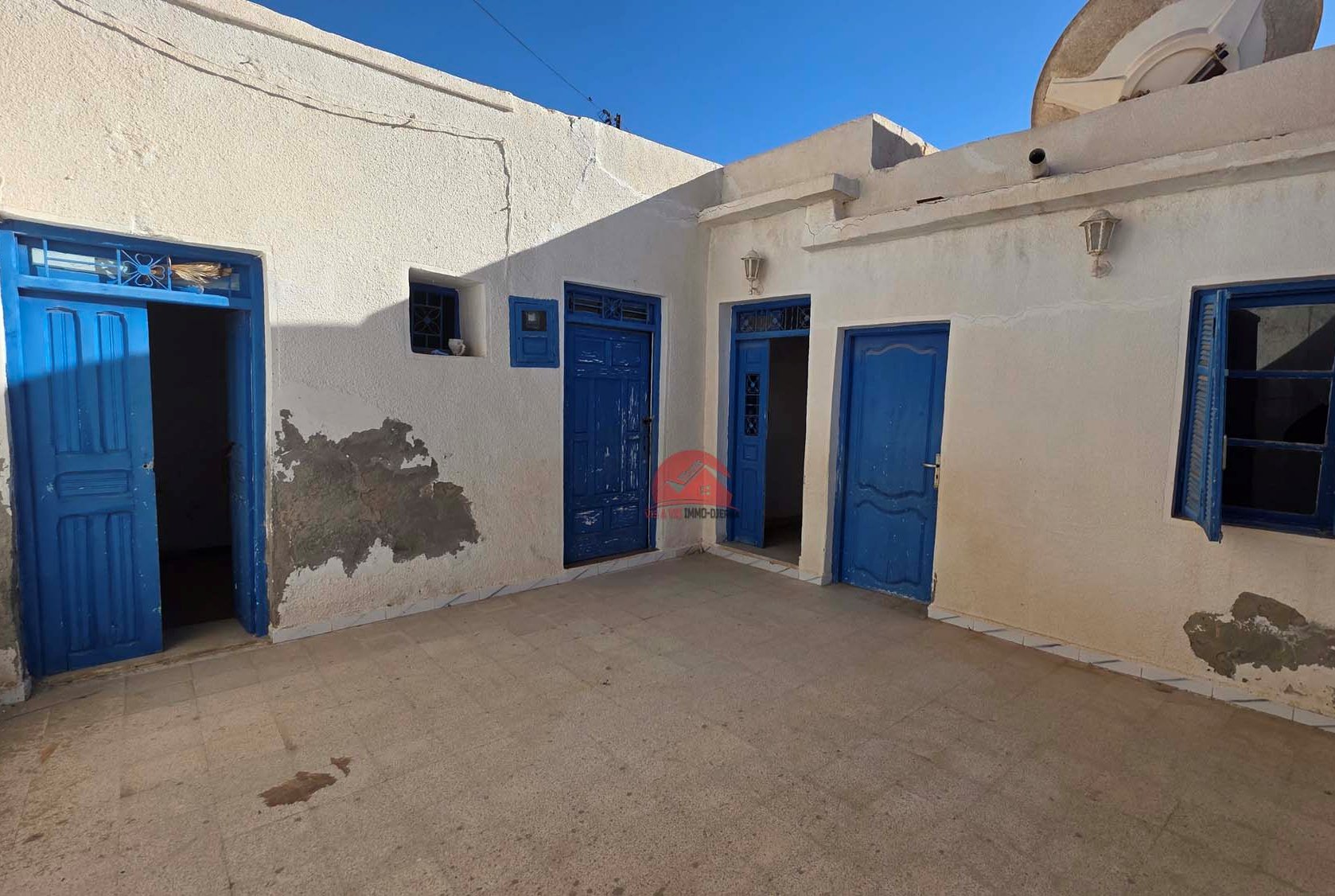 Vente houch à rénover -Djerba Houmt Souk ZU - Réf H715