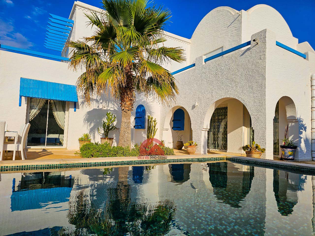 Location annuelle villa avec piscine à Houmt Souk Djerba - Réf L768