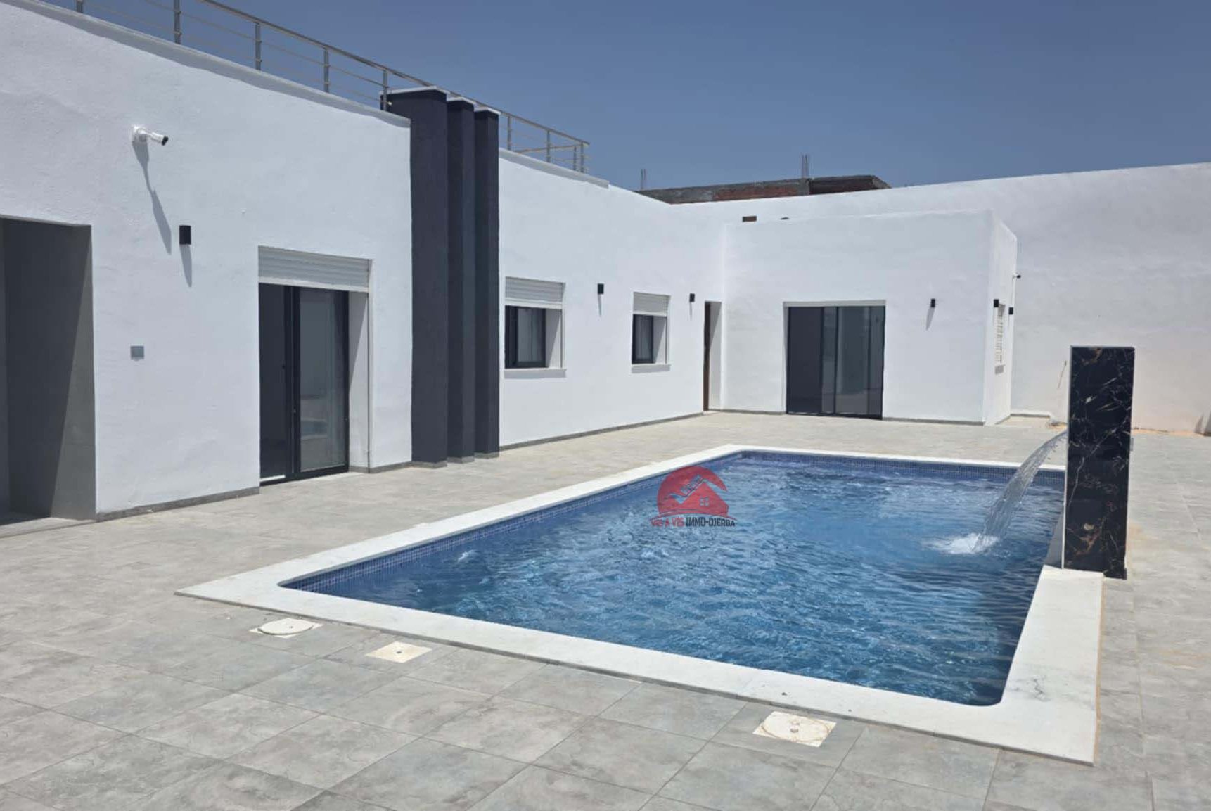 Villa à vendre - Titre Bleu - Tezdaine Djerba ZA - Réf V722