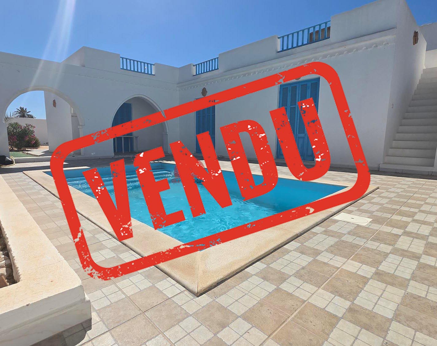 Vente petite villa avec piscine à Midoun Djerba ZU