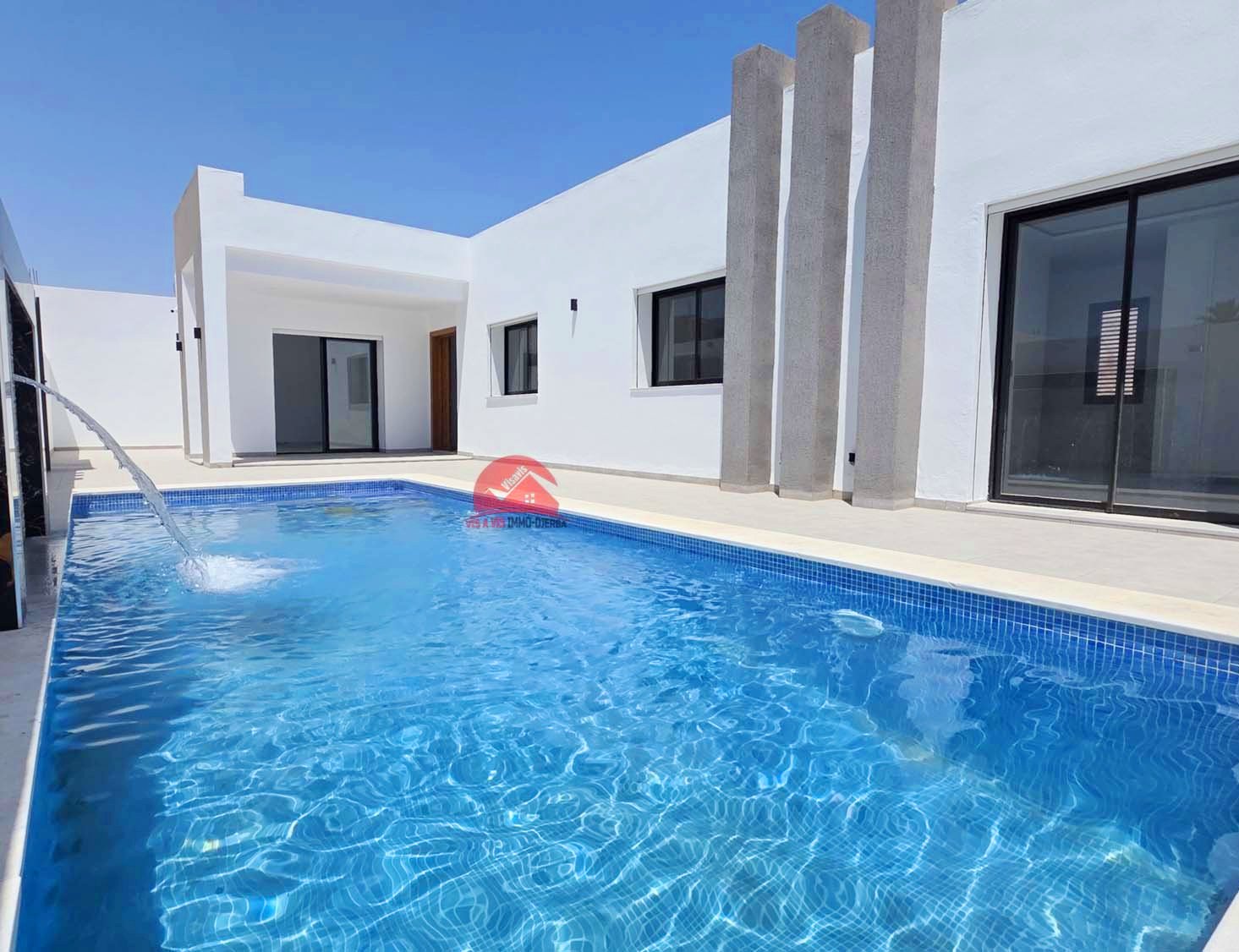 Vente villa titrée à Djerba Tezdaine ZA