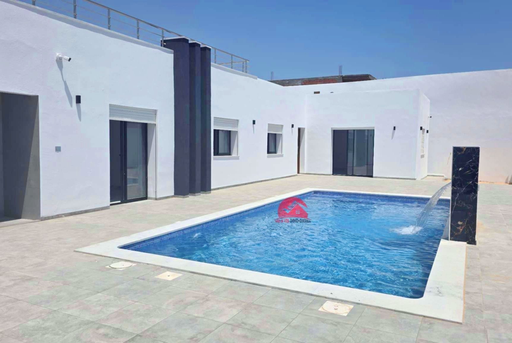 Villa à vendre - Titre Bleu - Tezdaine Djerba ZA