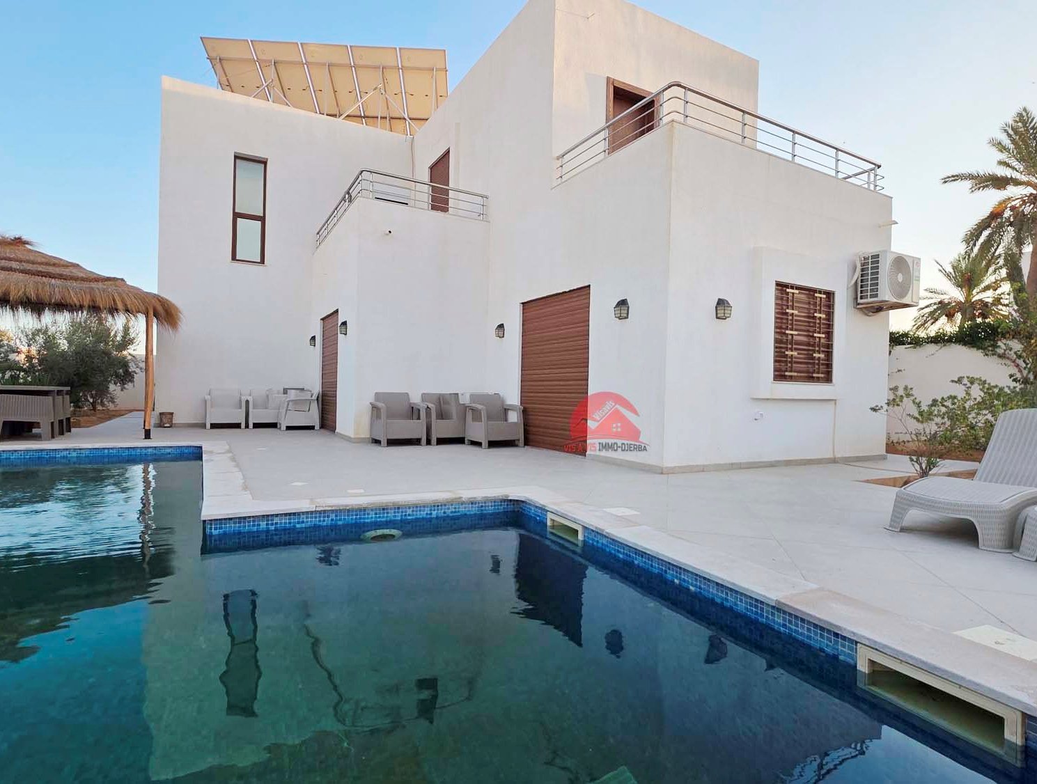 Villa avec piscine à Houmt souk Djerba ZU