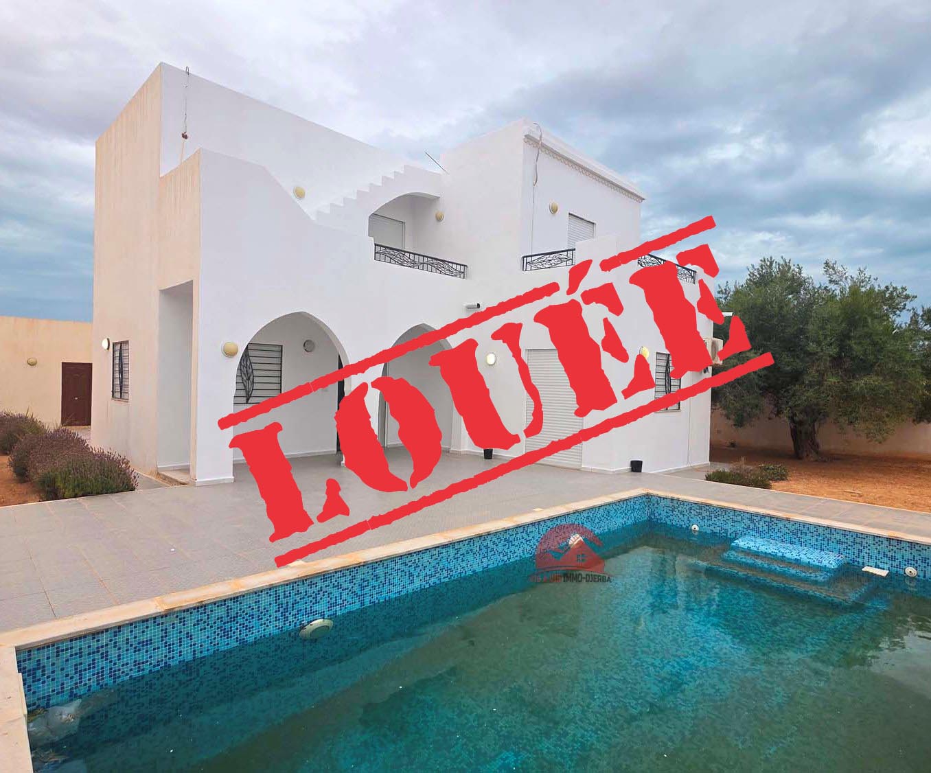 A louer villa  sans meubles à Houmt Souk Djerba