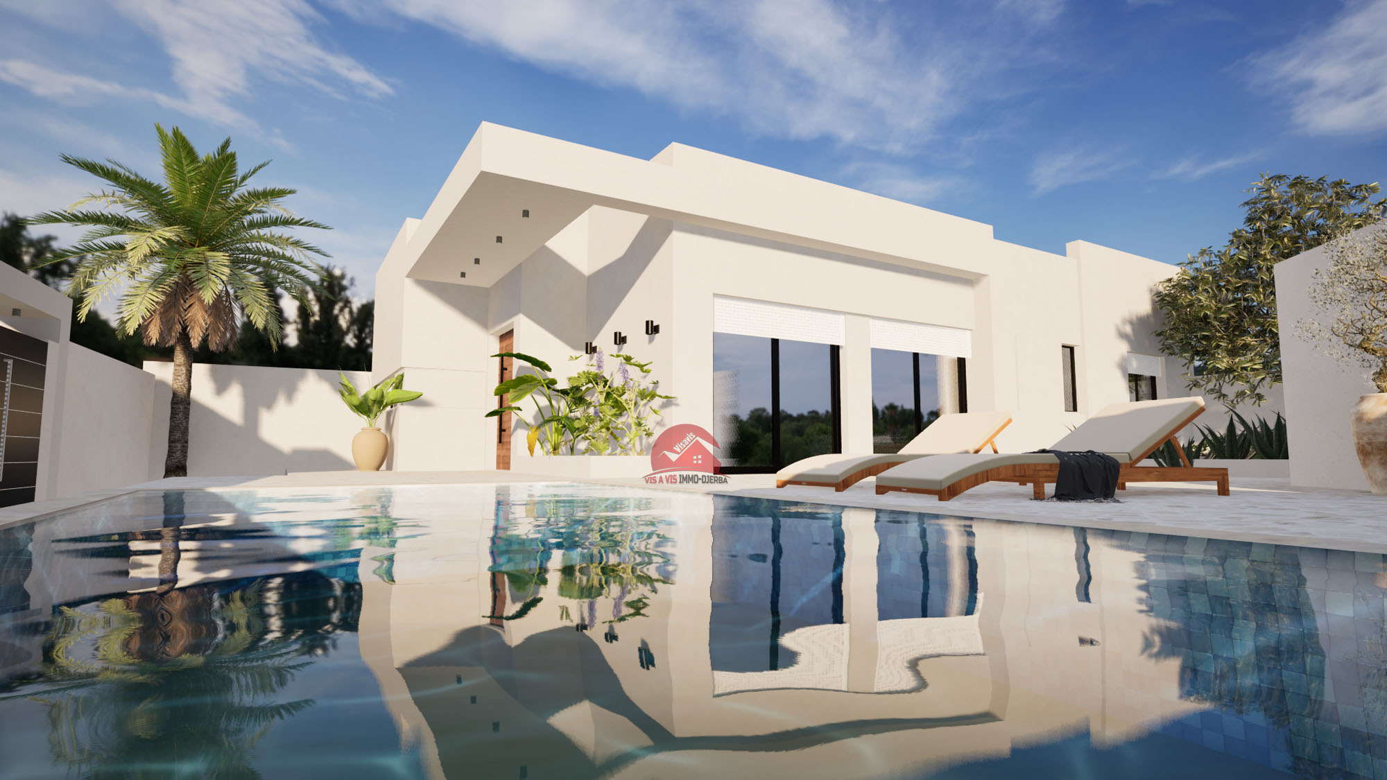 Projet de villa clé en main à Houmt souk Djerba ZU