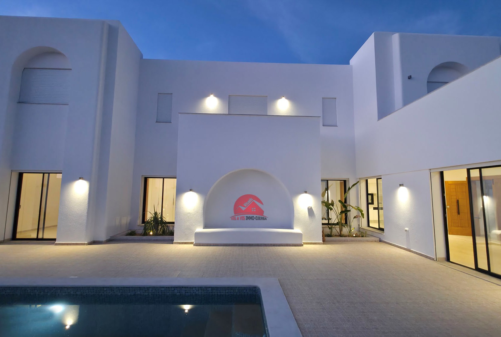 Réalisation villa par Vis à Vis Immobilier Djerba