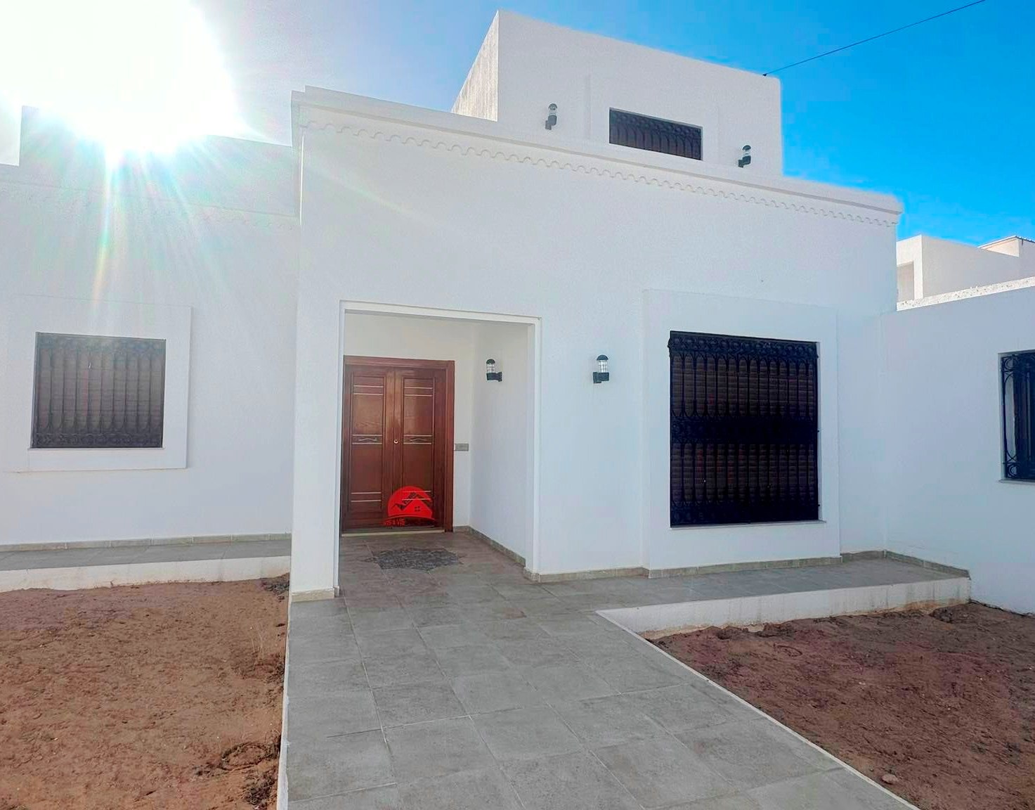 Location annuelle d'une villa sans meubles à Djerba