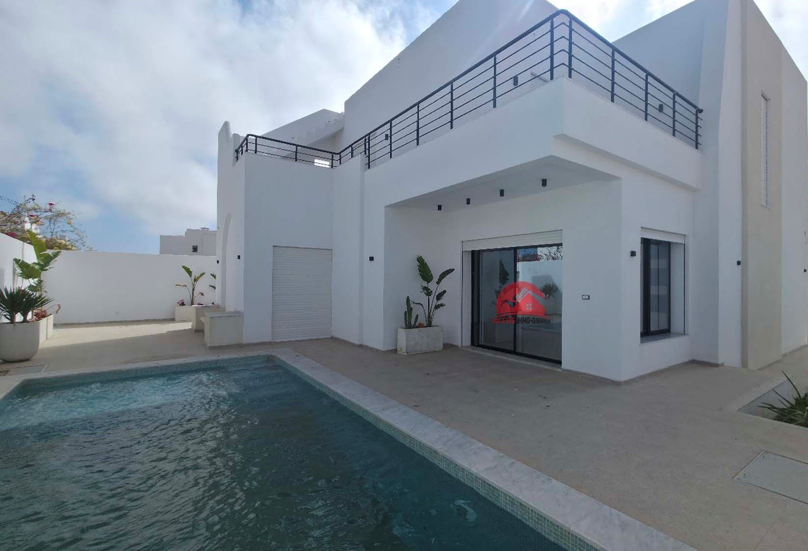 Vente grande villa avec piscine à Houmt Souk Djerba ZU