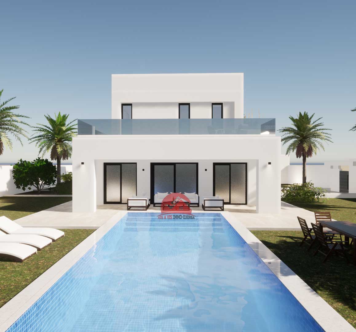 Construction villa haut de gamme à Djerba – Vente sur plan