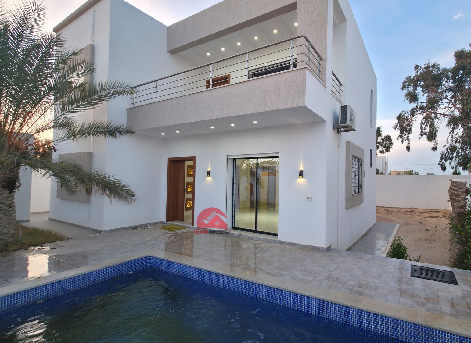 Villa neuve avec piscine à vendre à Houmt Souk Djerba - ZU