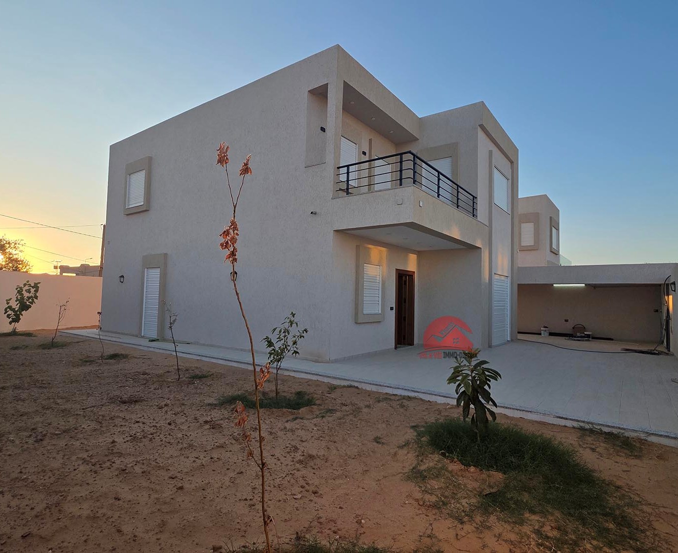 Maison neuve 4 chambres à vendre à Houmt Souk Djerba – ZU