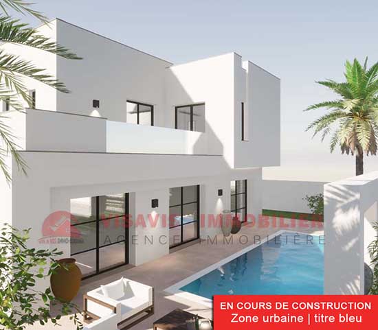 Construire une villa avec piscine à Djerba Tunisie – ZU