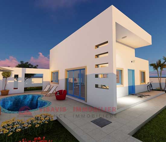 Maison plain-pied à vendre à Djerba – Immobilier Djerba
