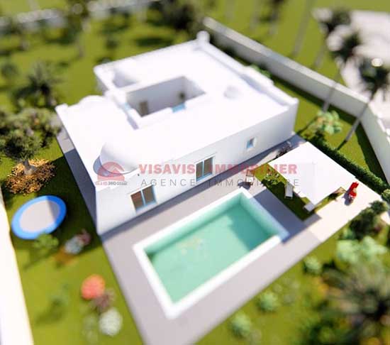 Houch djerbien clé en main à Djerba – Projet immobilier