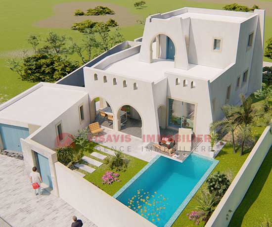 Immobilier neuf à Djerba – Projet en zone urbaine ZU