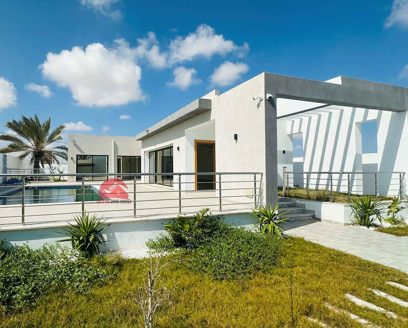 Villa neuve avec piscine à vendre à Midoun Djerba – ZA