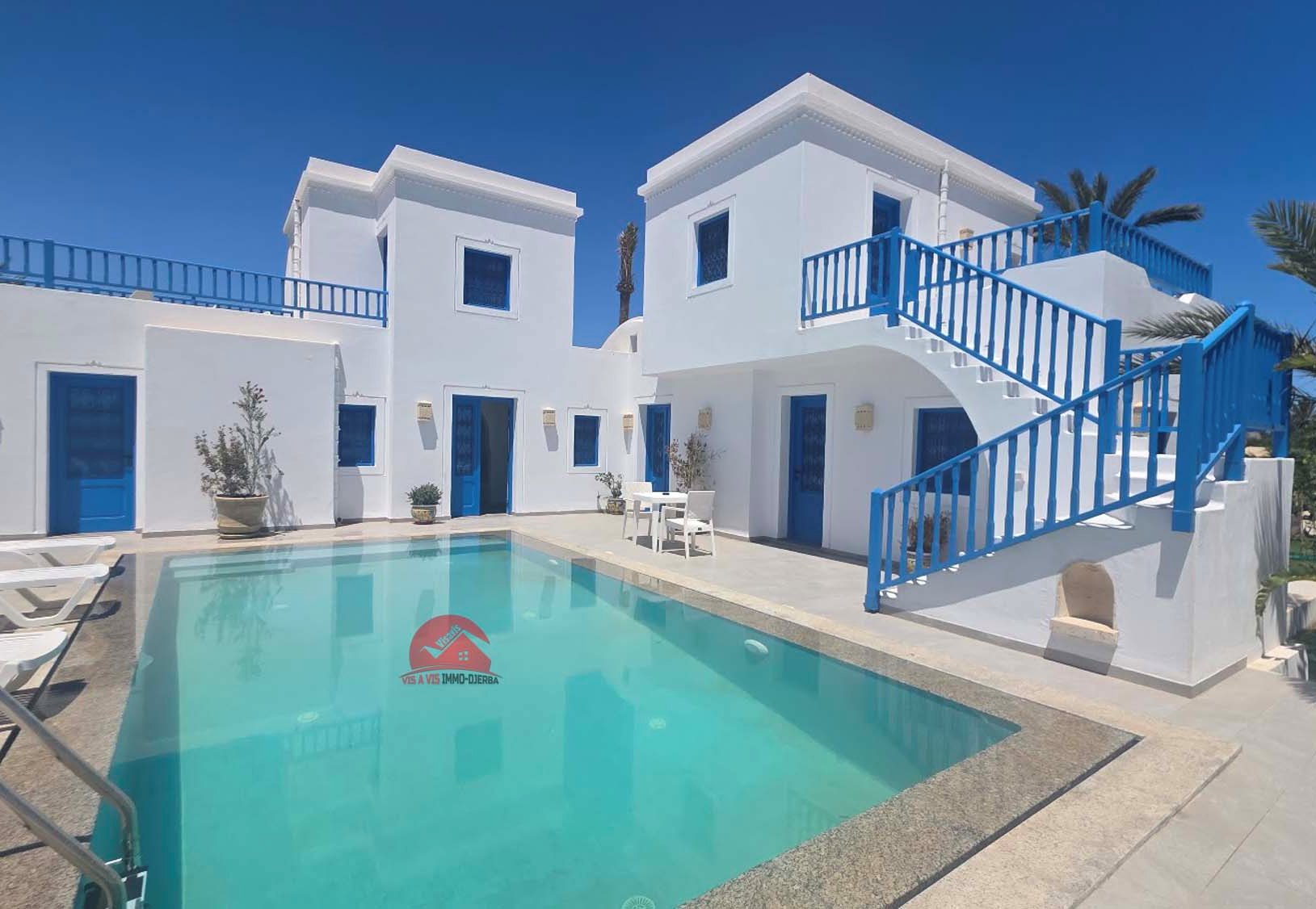 Location annuelle Houch avec piscine à Djerba ZT