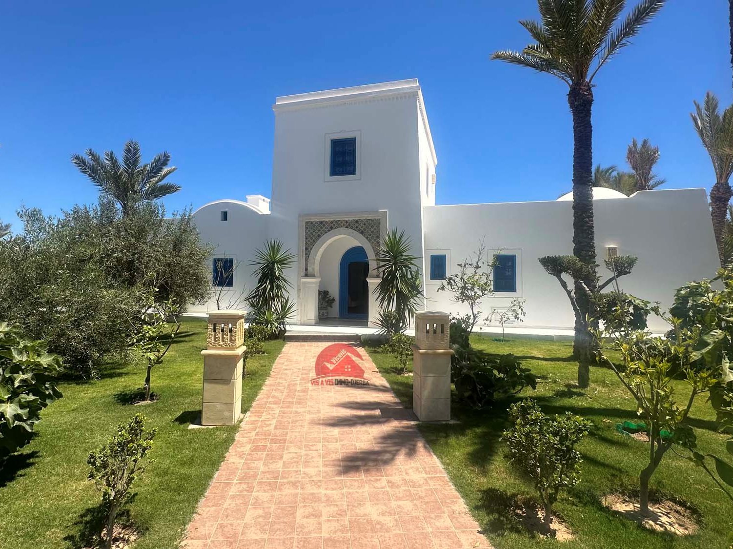 Location annuelle houch avec piscine à Djerba Zone Touristique
