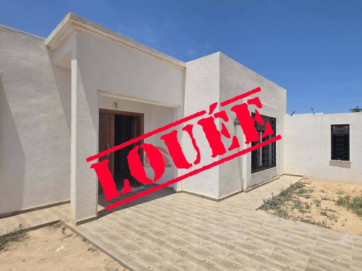 A louer maison S3 sans meubles à Houmt souk Djerba