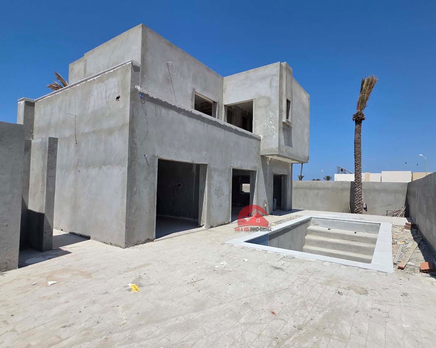 Construire une villa avec piscine à Djerba Tunisie – ZU