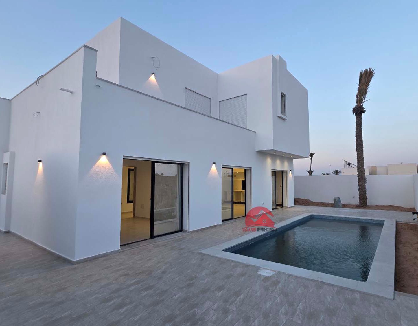 Vente villa avec piscine à Djerba Tunisie – ZU