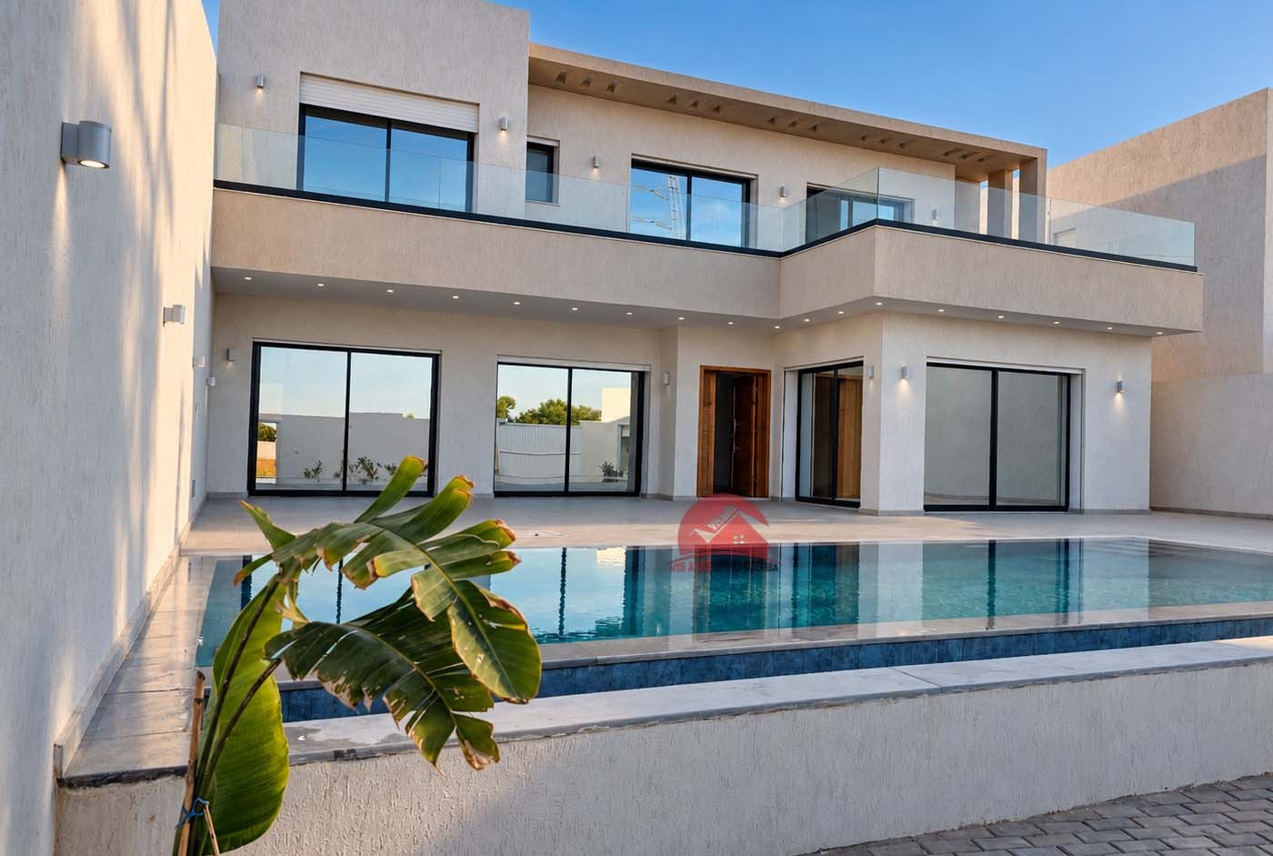 Villa neuve avec piscine à vendre à Aghir Djerba - ZA