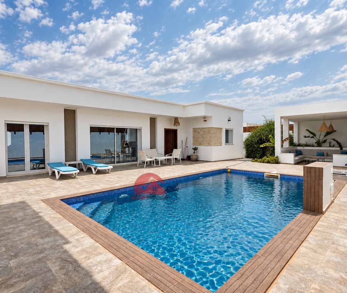 Villa de plain-pied avec privée à vendre à Midoun Djerba - ZA
