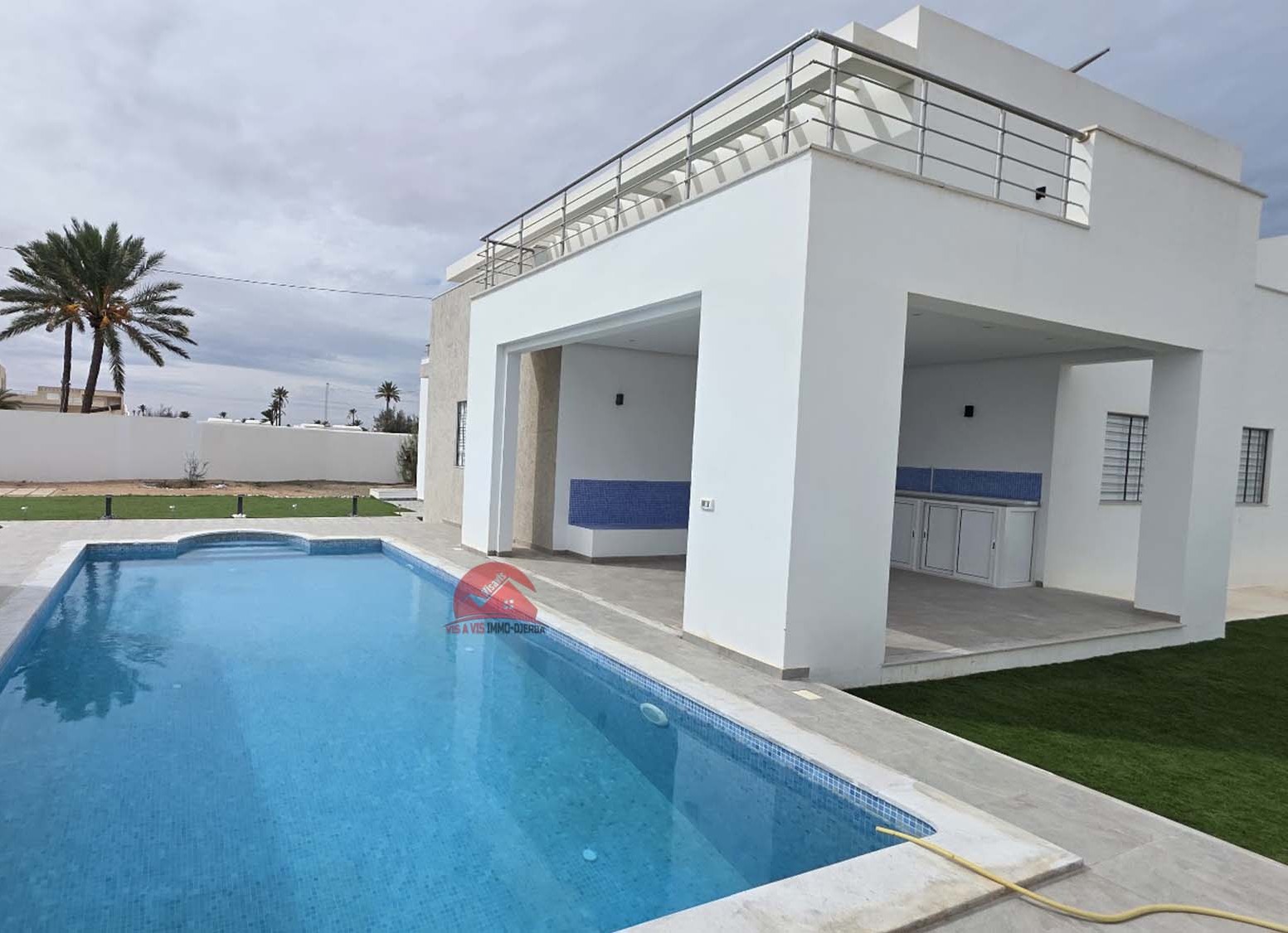 Location annuelle d'une villa avec piscine à Midoun Djerba