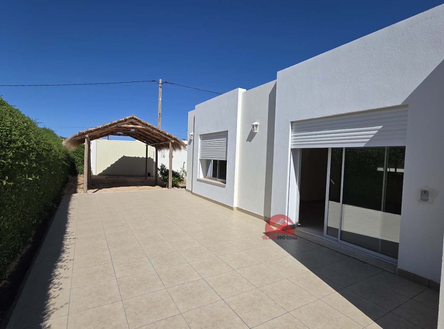 Villa neuve à louer à l’année à Midoun Djerba